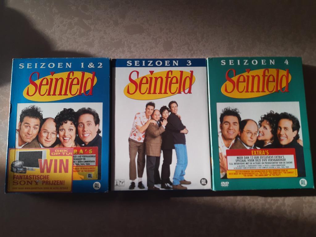 Seinfeld : Seizoen 1 tot en met 4, Cd's en Dvd's, Ophalen of Verzenden, Gebruikt