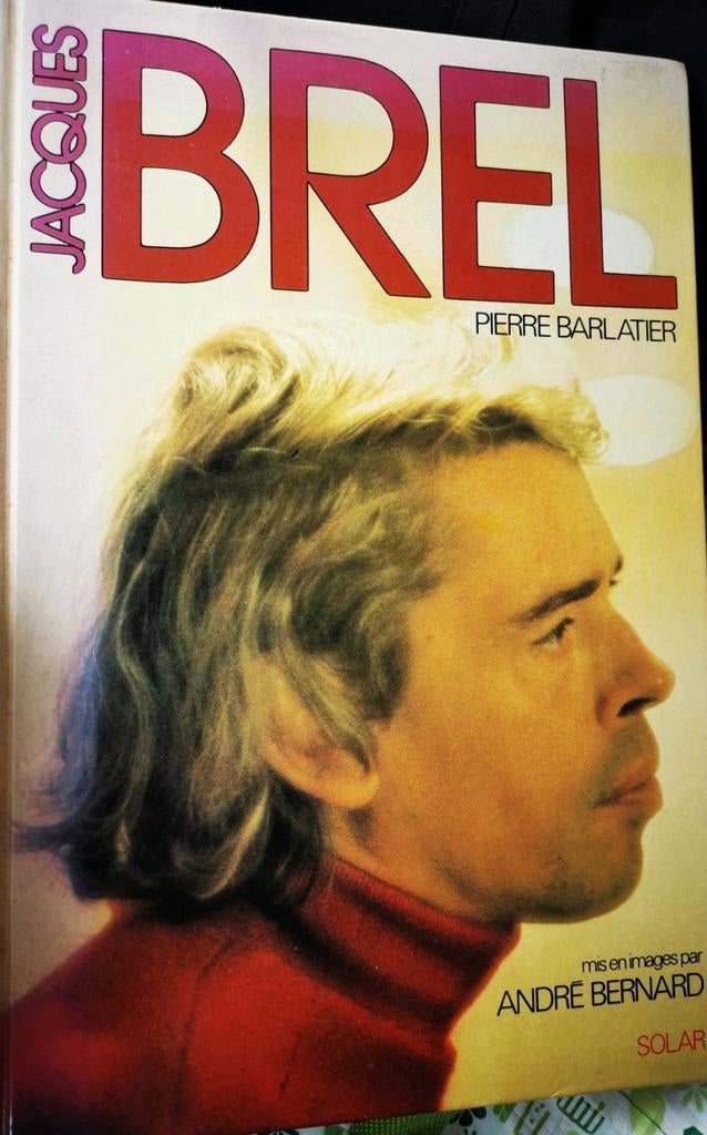 Jacques Brell biografie uitgave 1978 Franstalig, Verzamelen, Muziek, Artiesten en Beroemdheden, Zo goed als nieuw, Boek, Tijdschrift of Artikel