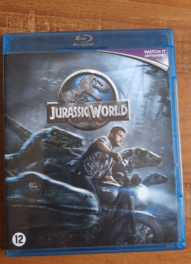 Jurassic World - Chris Pratt - blu-ray, Cd's en Dvd's, Blu-ray, Gebruikt, Science Fiction en Fantasy, Ophalen of Verzenden