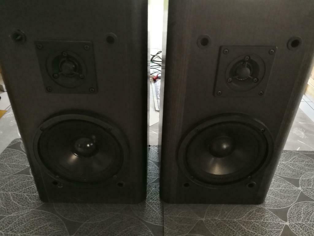 KLH-AV2001, Gebruikt, 60 tot 120 watt, Front, Rear of Stereo speakers, Ophalen