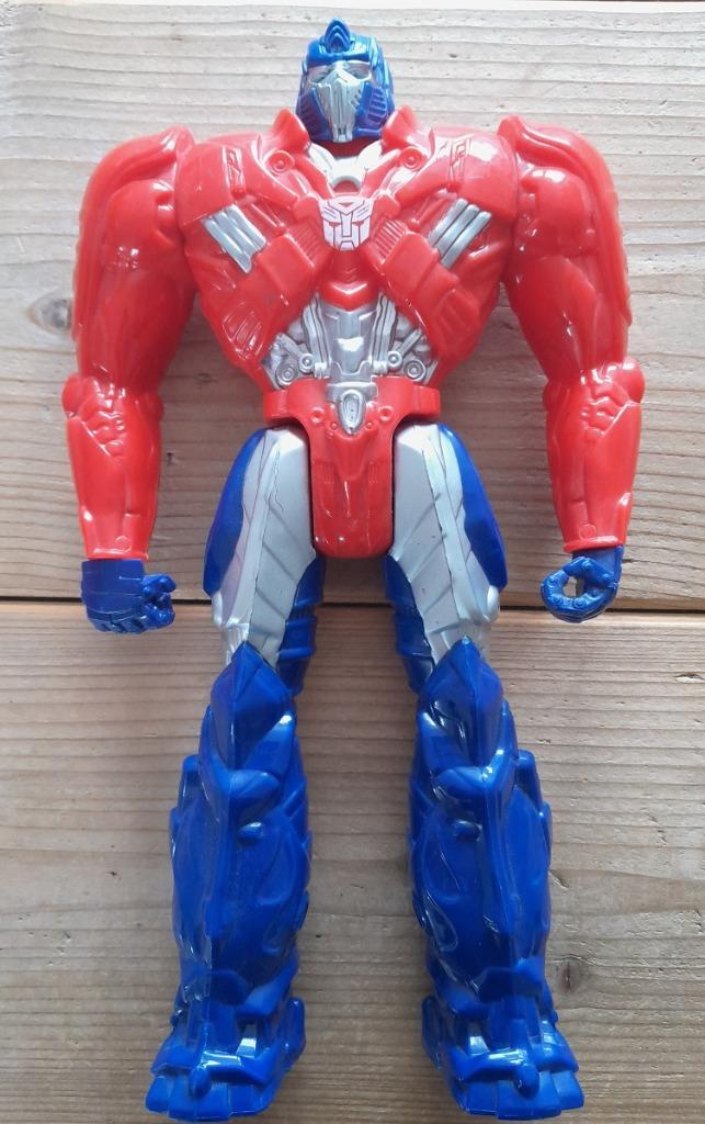 Transformers actiefiguur 2013 Hasbro Optimus Prime robot, Ophalen of Verzenden, Gebruikt