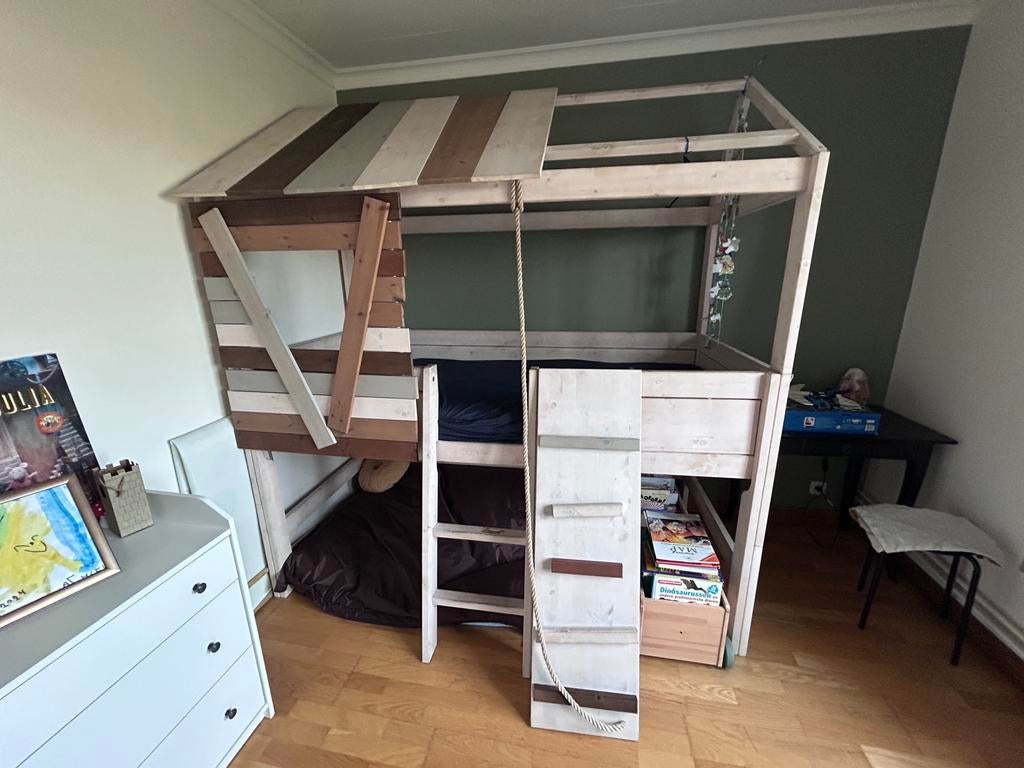 Kinderbed Lifetime, Ophalen, Gebruikt, Halfhoogslaper