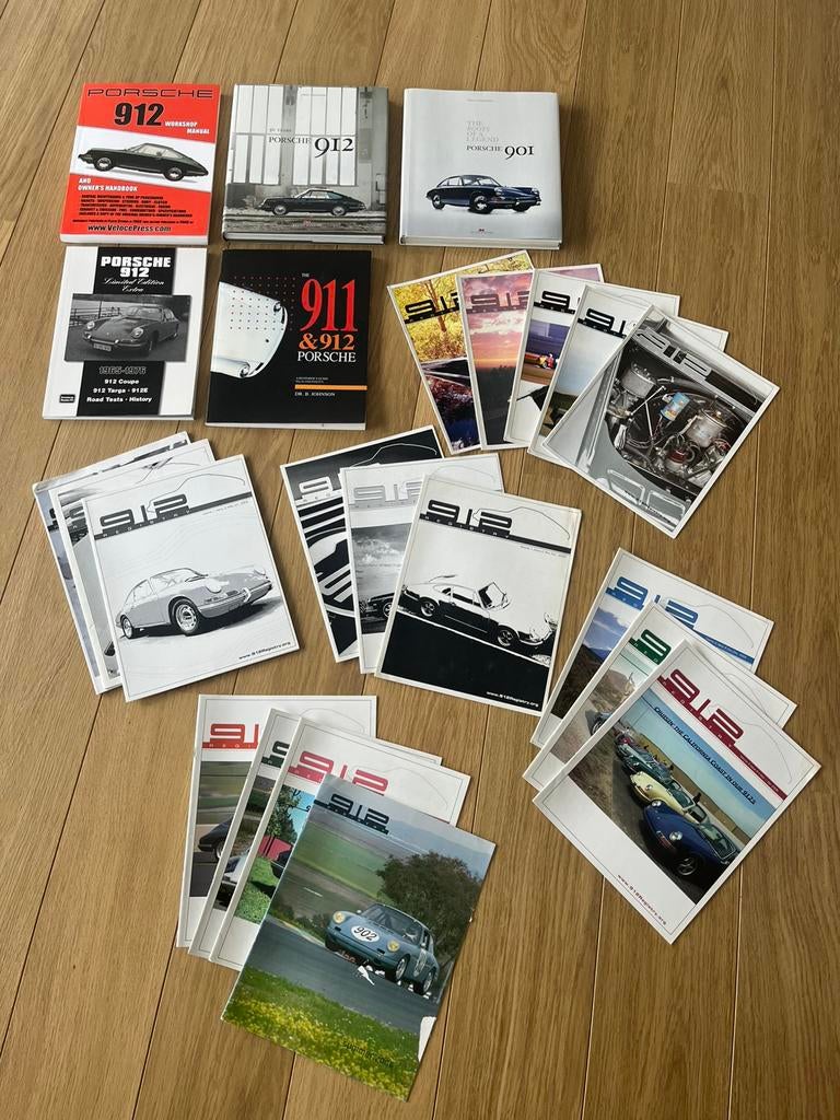 Porsche 912 boeken, manuals en tijdschriften, Ophalen