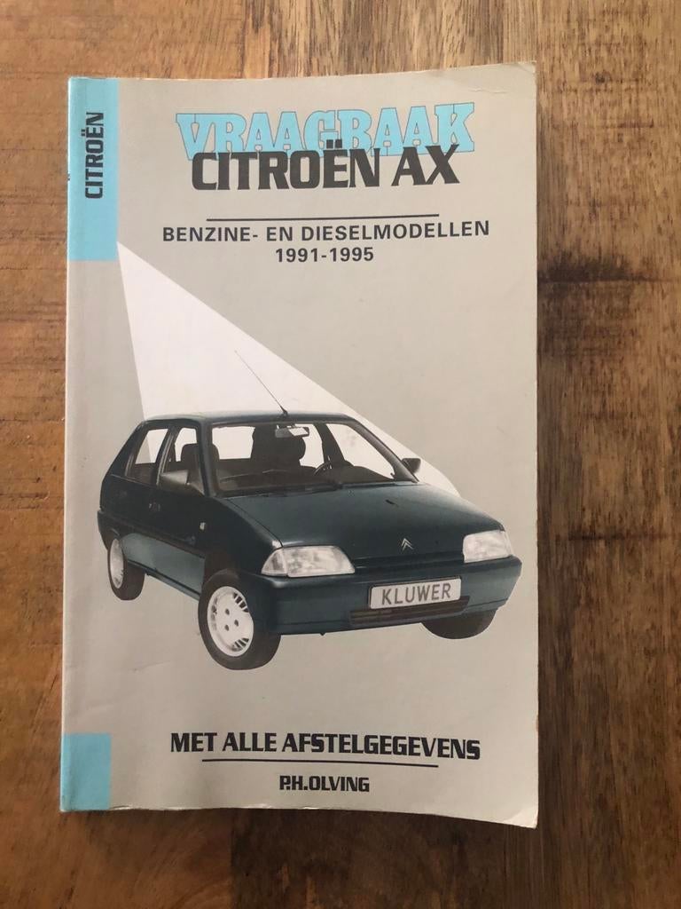 Vraagbaak Citroën AX 1991-1995, Enlèvement ou Envoi, Comme neuf