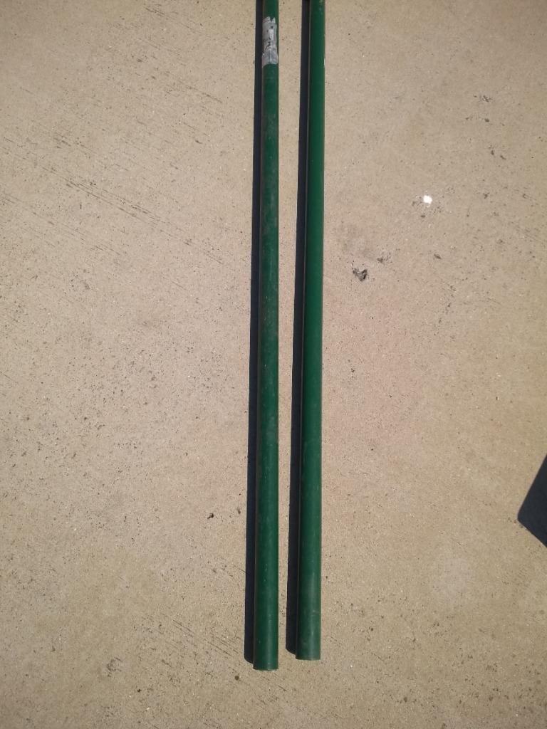paal beko  groen - 150 cm - 2 stuks, Enlèvement, Utilisé, Moins de 180 cm, Poteaux