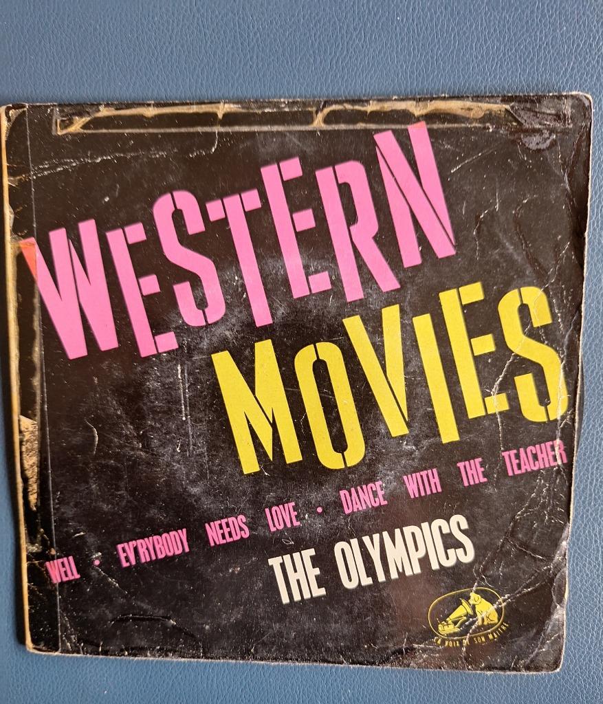 EP the Olympics- western movies, Gebruikt, 7 inch, Ophalen of Verzenden, Pop