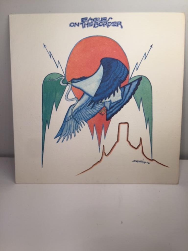 LP - Eagles - On The Border ( Vinyl ), Cd's en Dvd's, Ophalen of Verzenden, Zo goed als nieuw, 12 inch, Poprock