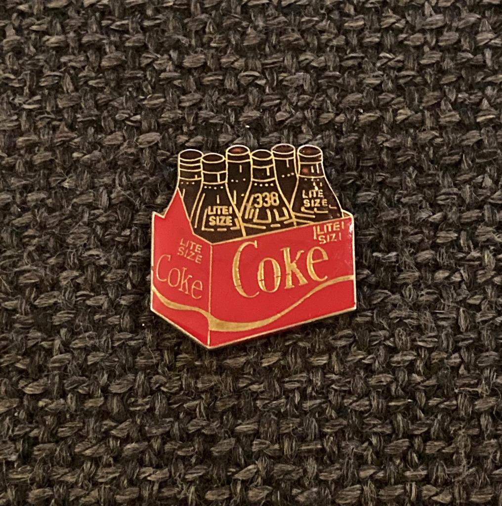 PIN - COKE - COCA COLA, Envoi, Utilisé, Marque, Insigne ou Pin's
