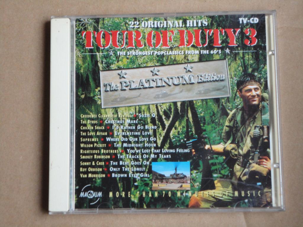 CD Tour Of Duty 3  - CCR /THE WHO /TROGGS /THEM >>> Zie nota, Enlèvement ou Envoi