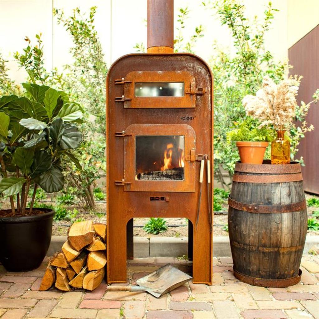 tuinhaard / buitenhaard GAP met pizza oven, Envoi, Neuf