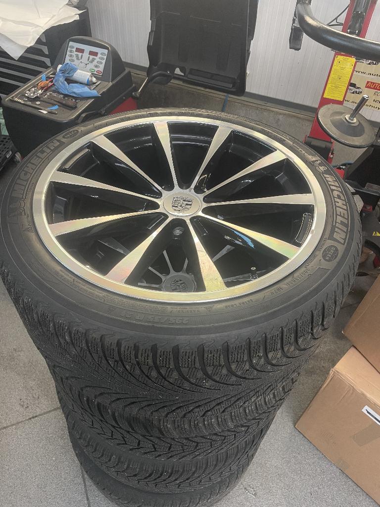 ALU. VELGEN WINTER PORSCHE  CAYENNE, Ophalen, Gebruikt, Velg(en), Terreinwagen
