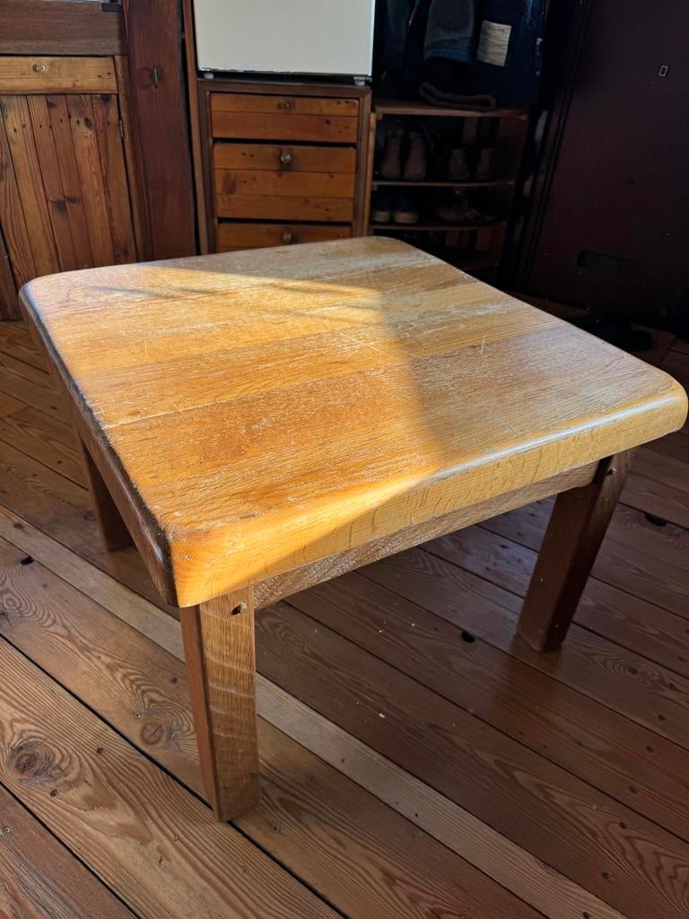 Low table massive wood, Ophalen, Gebruikt