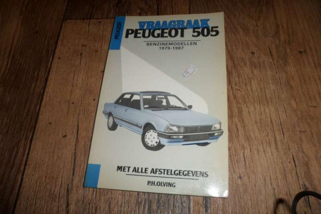 Vraagbaak Peugeot 505 79-84, Ophalen of Verzenden