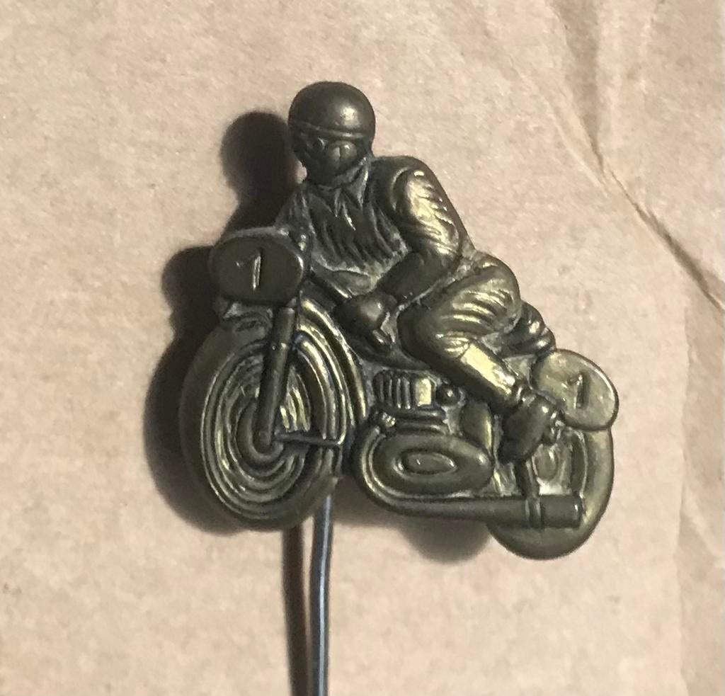 Pin driver sur vélo de course oldtimer, Envoi, Sport