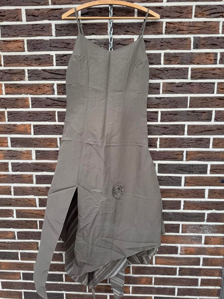 Jurk in polyester - maat 42 - Yessica by C&A, Kleding | Dames, Jurken, Ophalen of Verzenden, Gedragen, Maat 42/44 (L)