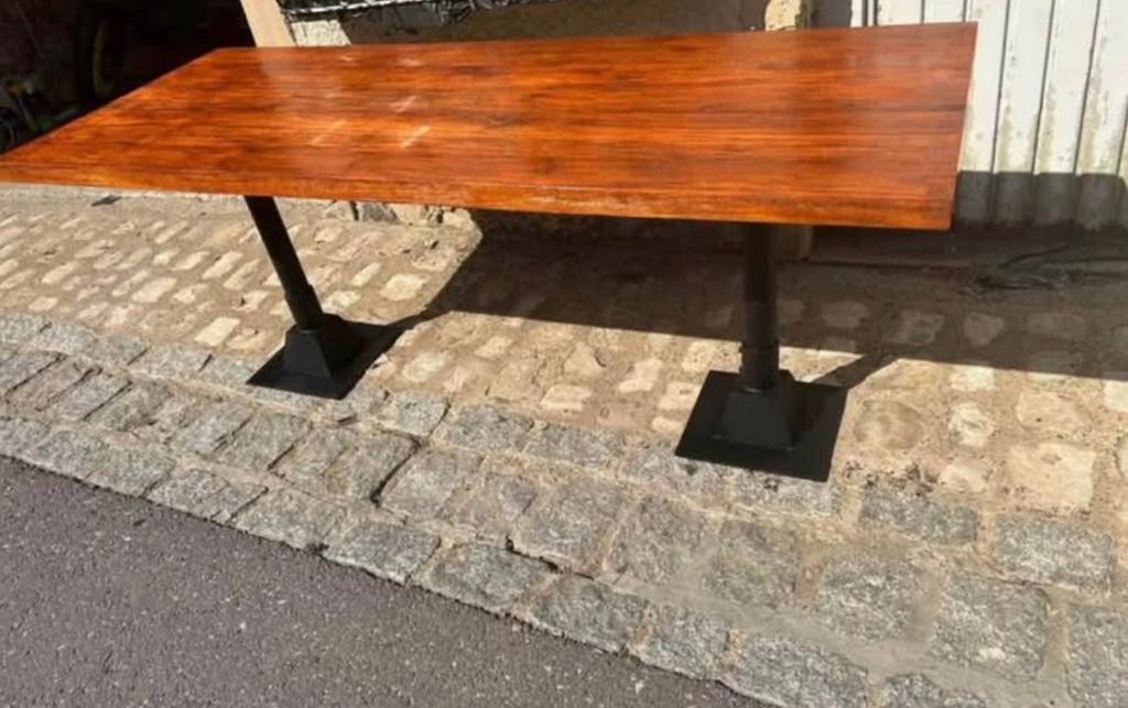 Table à manger, Tuin en Terras, Picknicktafels, Ophalen, Zo goed als nieuw, Hout