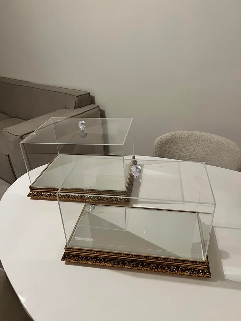 Plexi boxen - siniya - giftboxen, Huis en Inrichting, Ophalen, Gebruikt
