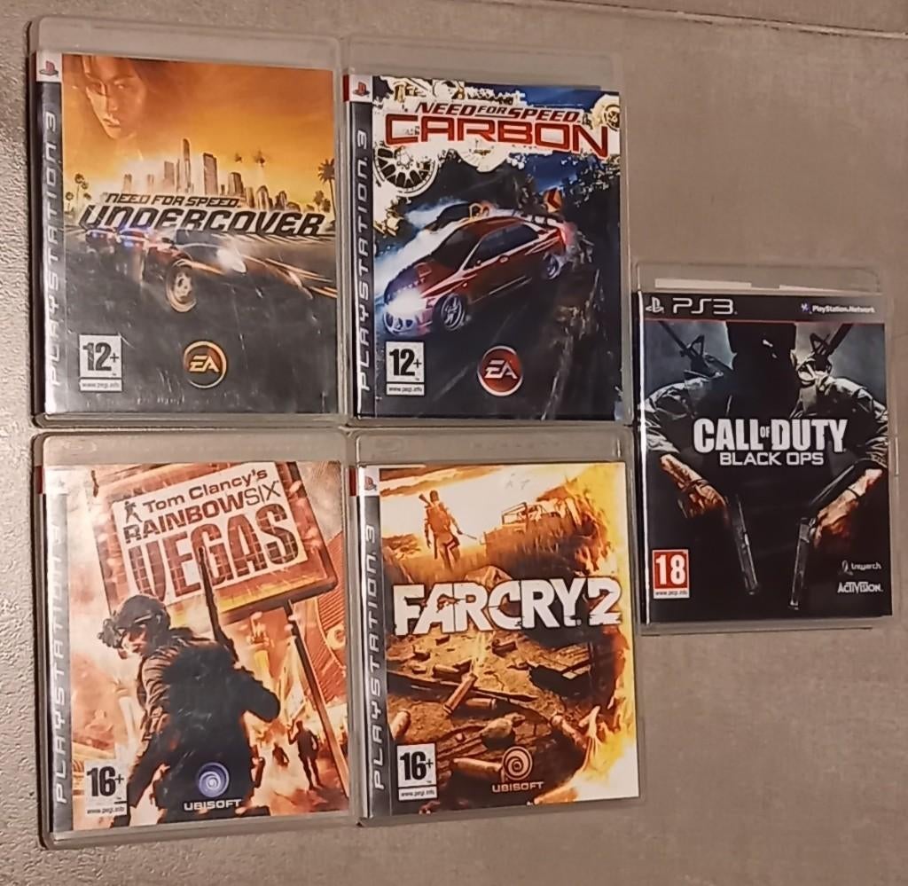 PS3 games, Enlèvement ou Envoi, Comme neuf