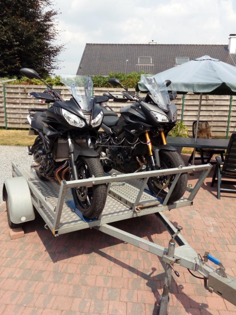 Motor aanhanger, motoraanhangwagen,moto trailer, Enlèvement, Utilisé, Autres marques automobiles