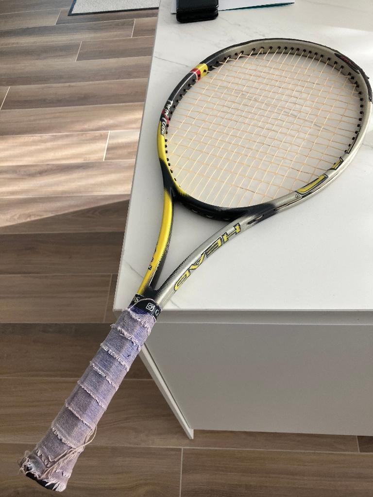 Vintage Andre Agassi racket - Made in Austria, Ophalen, Gebruikt, Racket