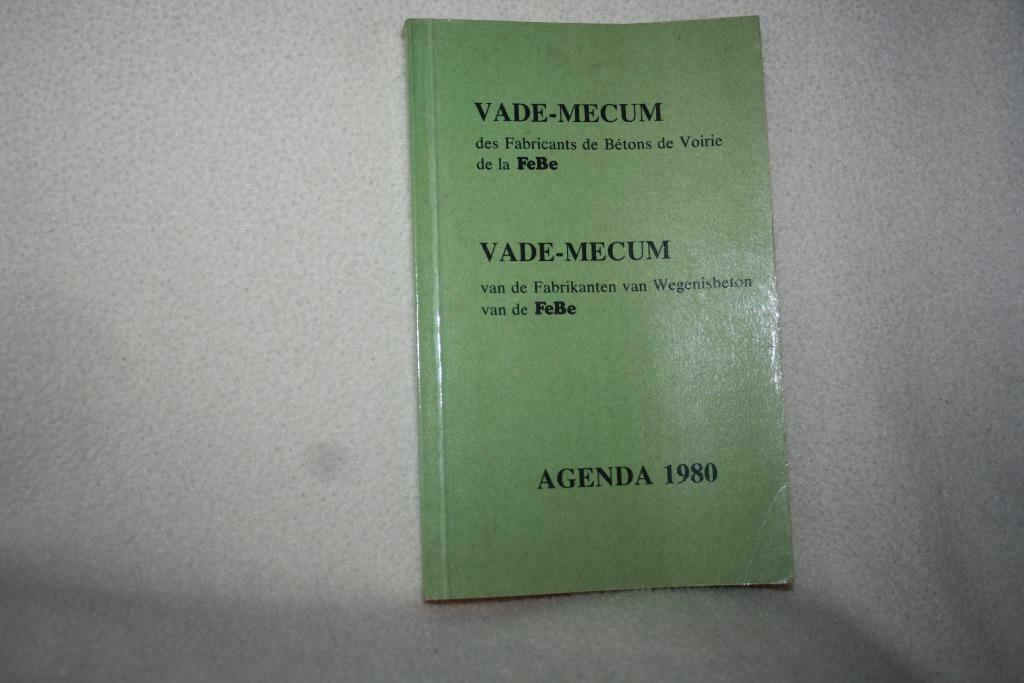 Vade – Mecum des Fabricants de Bétons de Voirie de la FeBe 1, Ophalen of Verzenden, Zo goed als nieuw