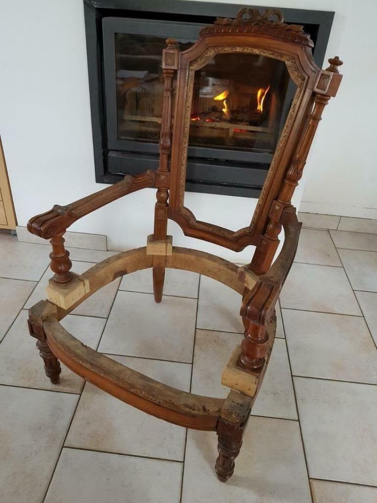 Fauteuil Louis XVI, Ophalen