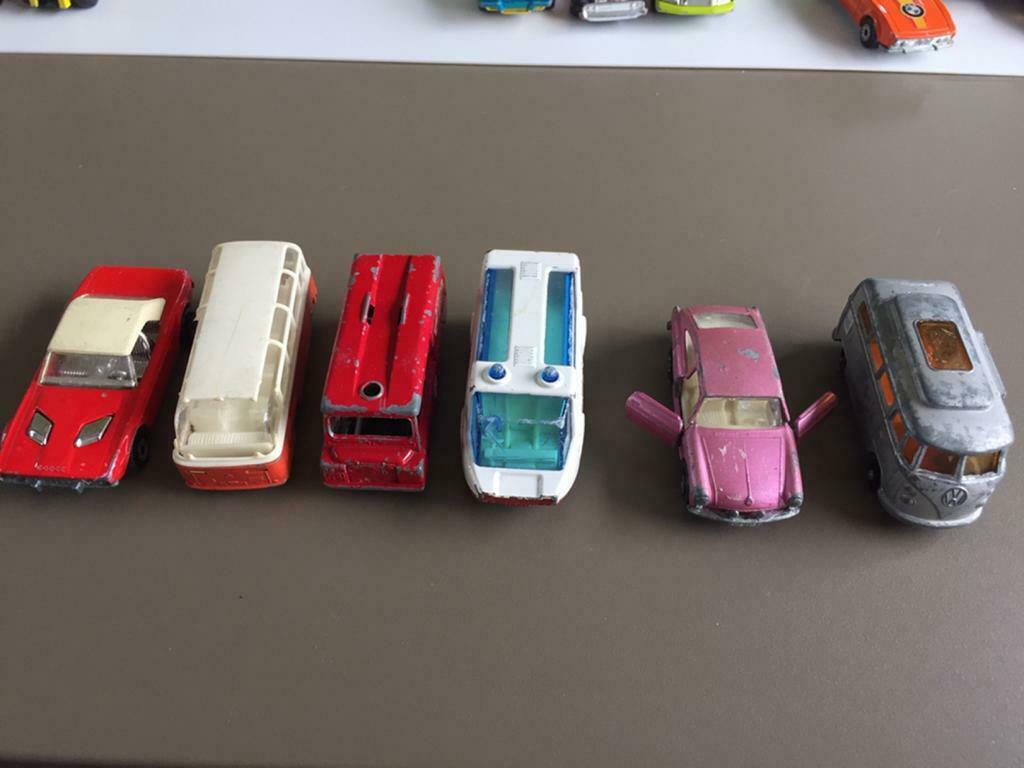 Set vintage matchbox 3, Enlèvement ou Envoi, Utilisé