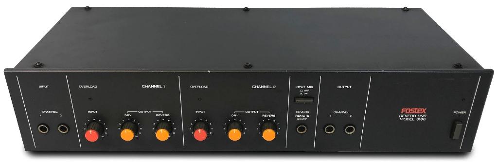 [GEZOCHT] Fostex 3180 | stereo spring reverb, Musique & Instruments, Enlèvement ou Envoi, Utilisé, Reverb