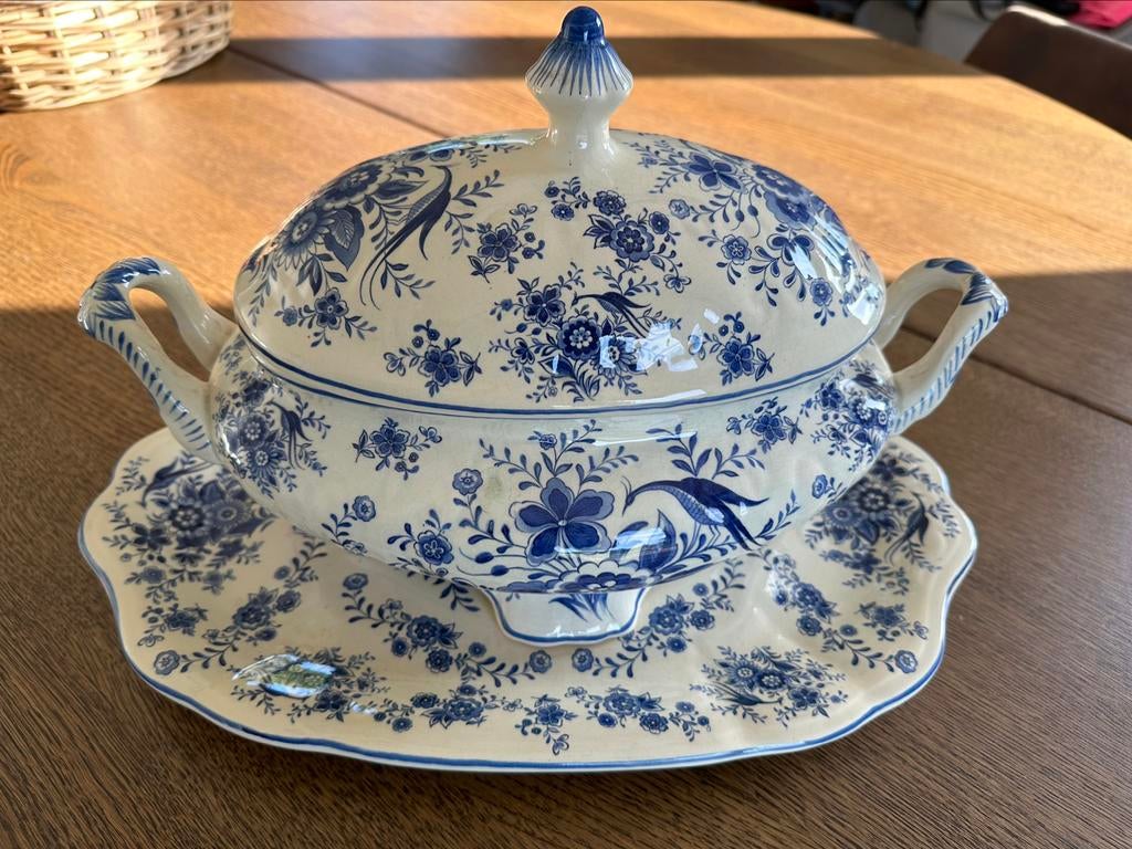 Soupière porcelaine Delft, Antiquités & Art