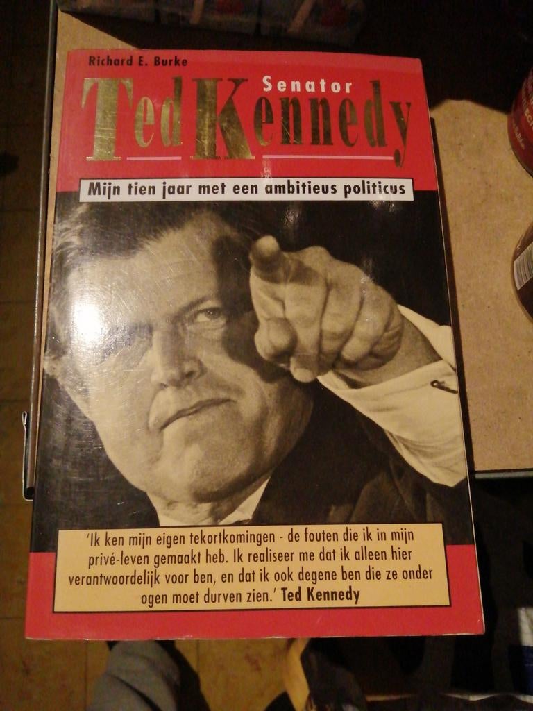 Ted Kennedy senator, Boeken, Ophalen of Verzenden, Gelezen, Politiek