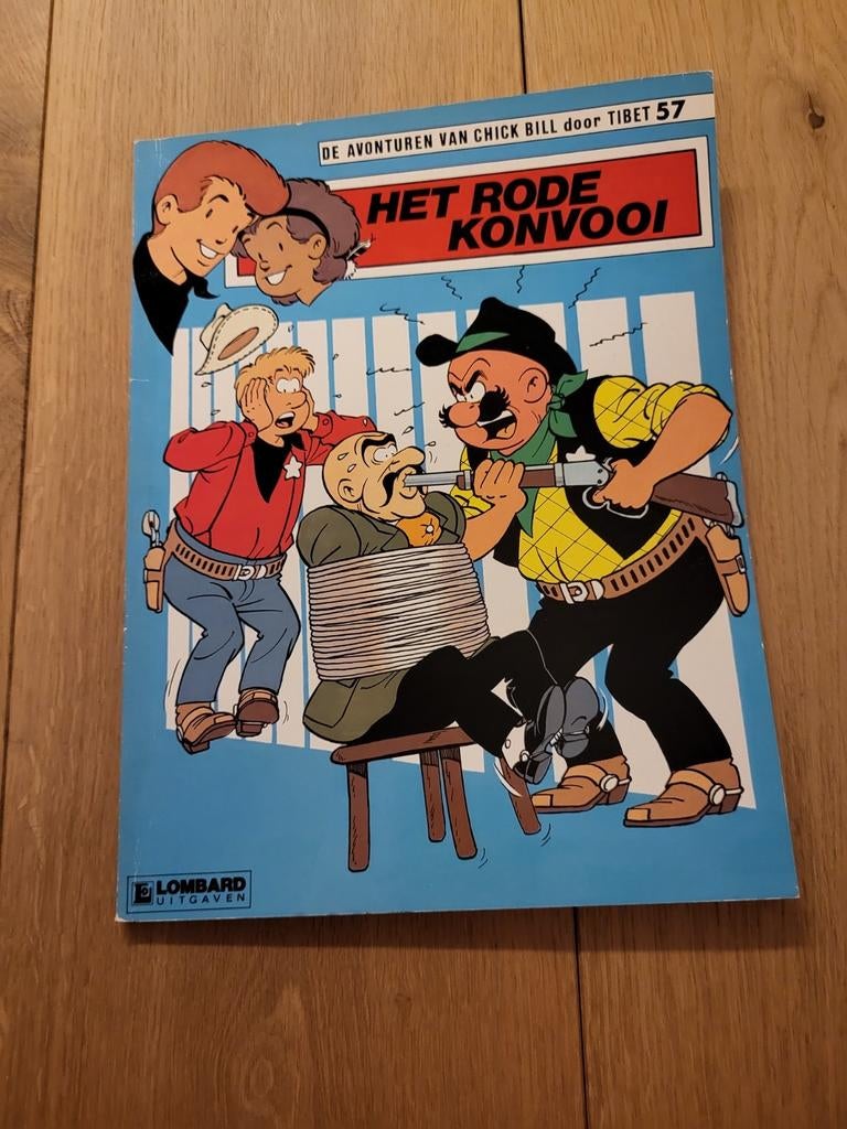 Chick Bill - 57. Het rode konvooi, Livres, Enlèvement ou Envoi, Une BD, Neuf, Tibet