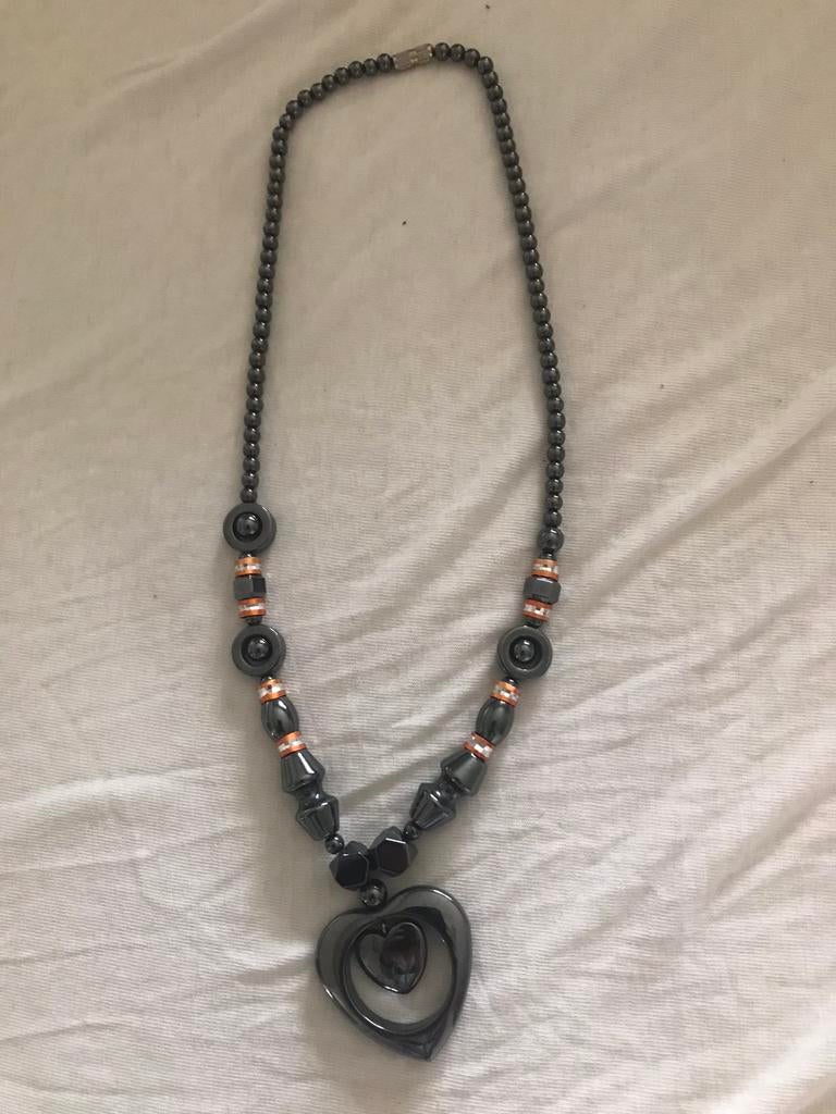 Nieuwe Ketting, Handtassen en Accessoires, Kettingen, Ophalen of Verzenden, Nieuw, Grijs