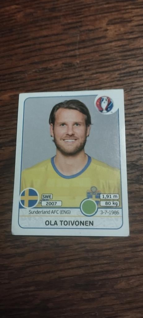 Stickers Euro 2016 panini, Enlèvement ou Envoi, Comme neuf, Autocollant