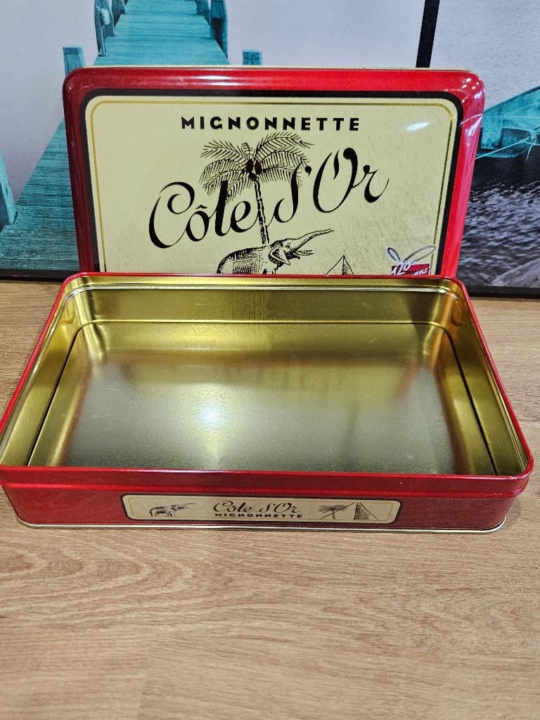 Boîte de collection vintage, Verzamelen, Blikken, Zo goed als nieuw, Overige, Overige merken, Ophalen