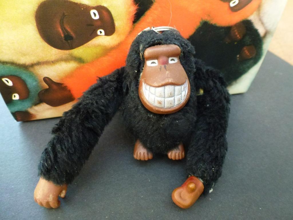 sleutelhanger zwart aapje Kipling Phillis, Verzamelen, Ophalen of Verzenden, Gebruikt, Dier of Natuur