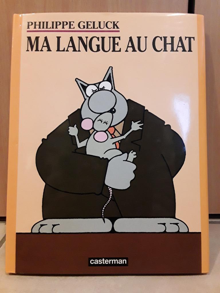 Ma langue au chat Philippe Geluck, Une BD, Enlèvement ou Envoi, Comme neuf, Philippe Geluck