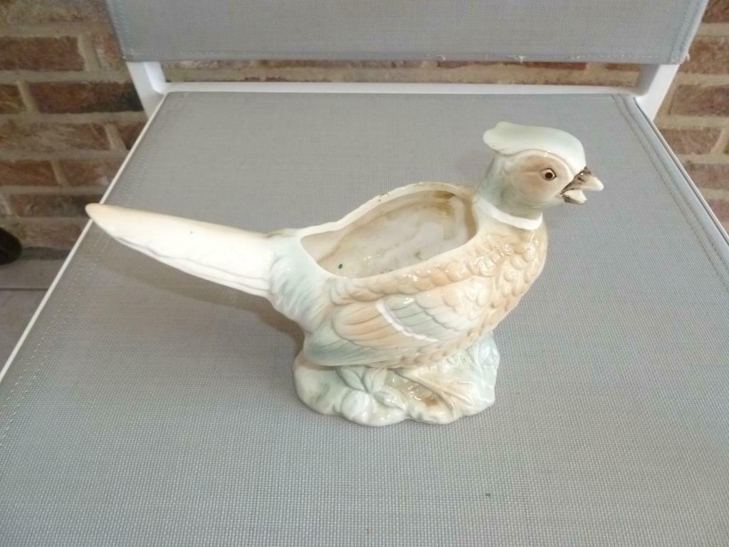 cache-pot en forme de faisan, Enlèvement ou Envoi, Utilisé, Autres formes, Moins de 40 cm
