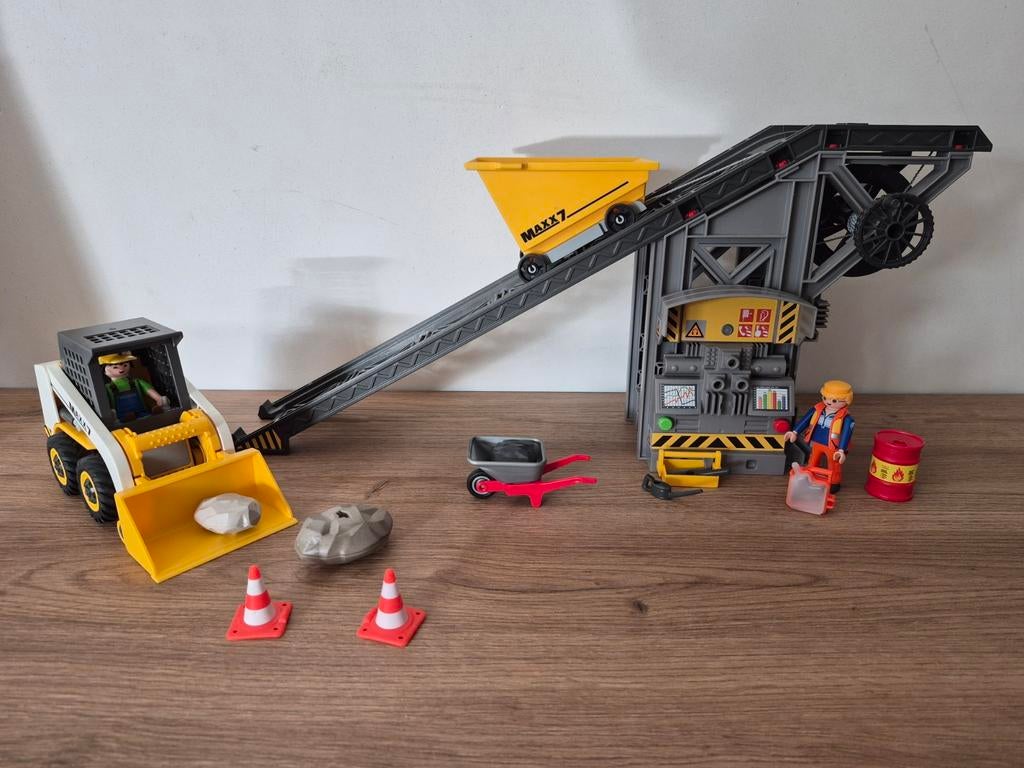 Playmobil Werkmannen, Ophalen