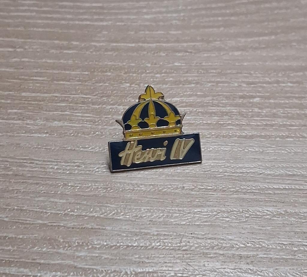 PIN - HENRI IV - KROON - COURONNE, Collections, Envoi, Utilisé, Autres sujets/thèmes, Insigne ou Pin's