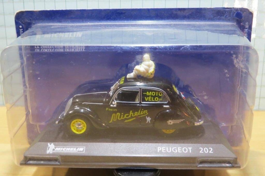 Michelin Peugeot 202 1:43, Enlèvement ou Envoi, Neuf, Voiture, Autres marques