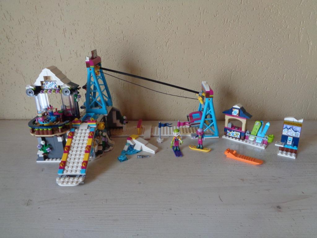 LEGO Friends Wintersport Skilift - 41324, Ophalen of Verzenden, Gebruikt, Complete set, Lego
