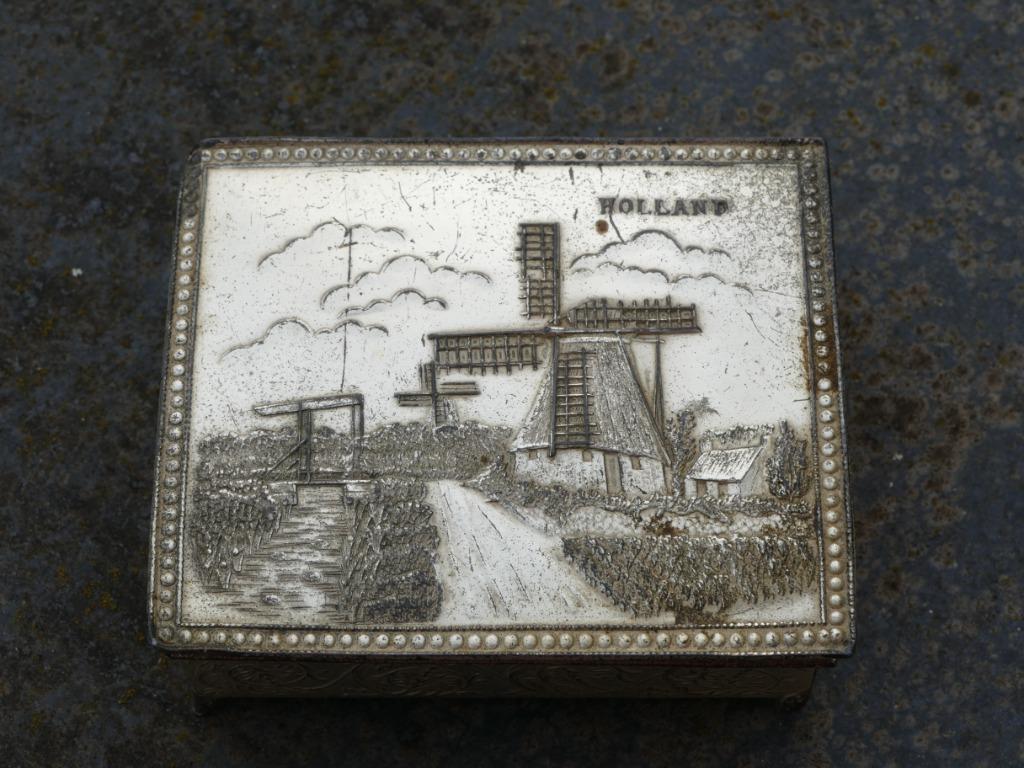 Juwelenkistje, snuisterijen doosje, Antiek en Kunst, Ophalen of Verzenden