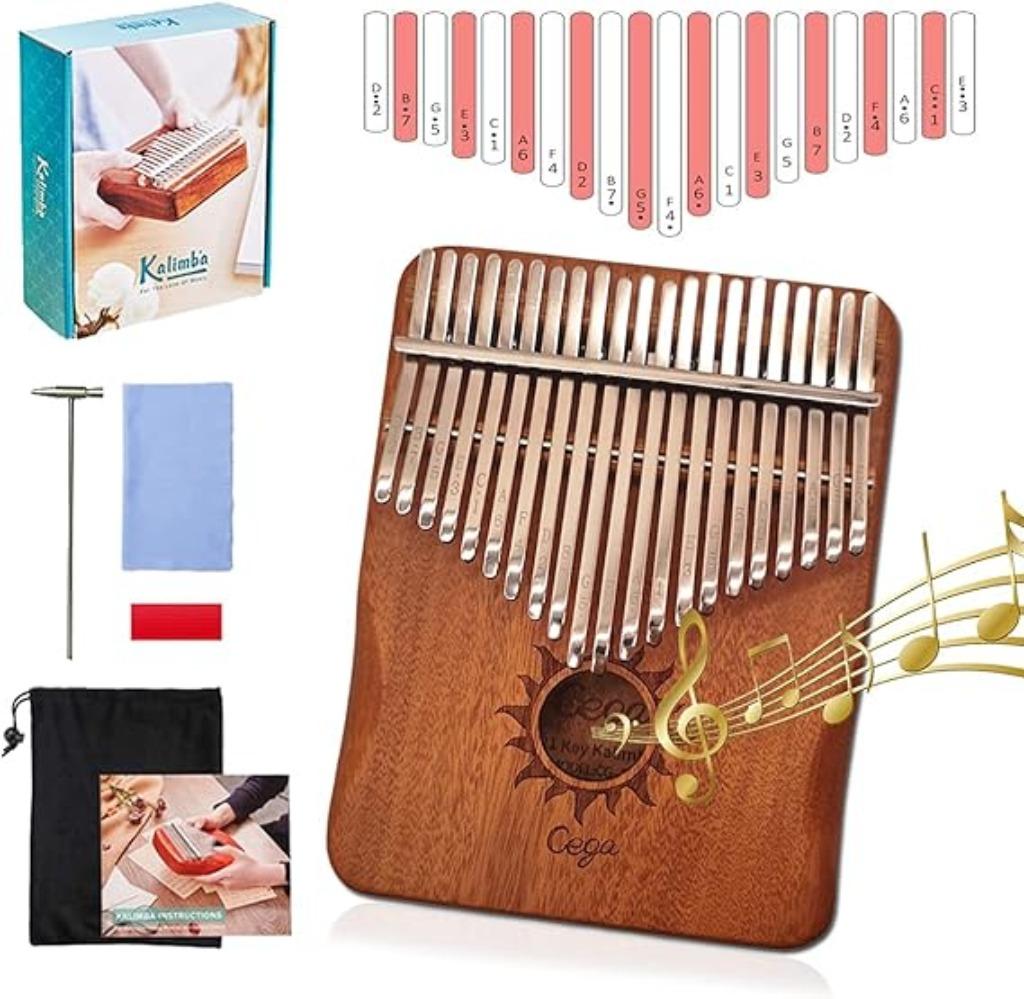 Kalimba 21 Duim Piano SNELLE GRATIS LEVERING, -, Verzenden, -, Nieuw