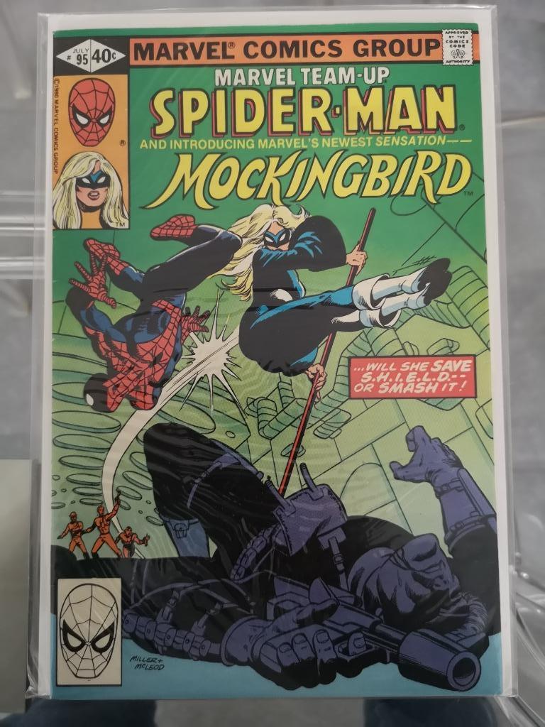 Marvel Team-Up #95 (1st Mockingbird), Boeken, Eén comic, Ophalen of Verzenden, Zo goed als nieuw
