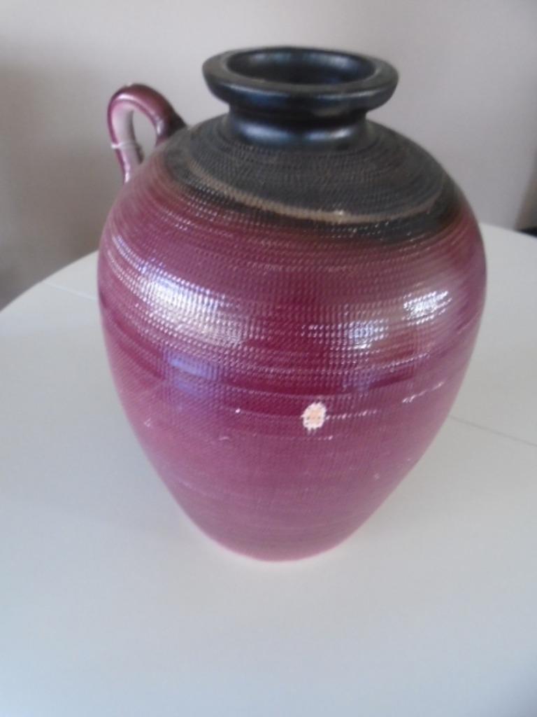 LATINA VAAS /KRUIK GROOT HOOG 37 CM DIA 27 CM (3) NIEUW, Moins de 50 cm, Poterie ou Porcelaine, Enlèvement, Neuf