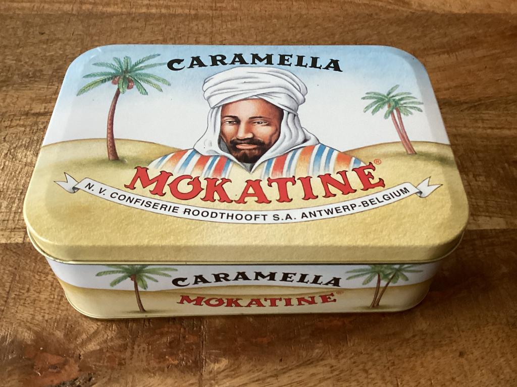 BLIK: Roodthooft Caramella Mokatine 300gr (groot model), Ophalen of Verzenden, Zo goed als nieuw