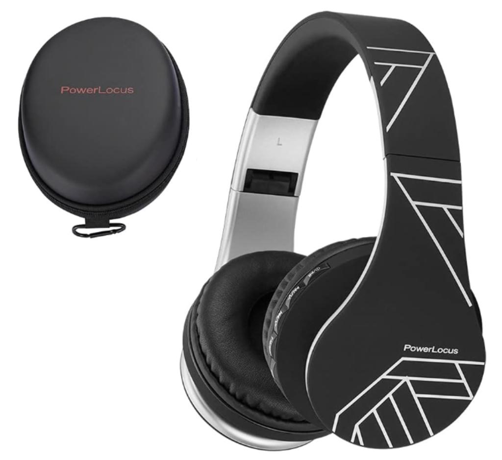 PowerLocus Casque Bluetooth sans Fil, Pliable, Télécoms, Enlèvement ou Envoi, Comme neuf, Bluetooth