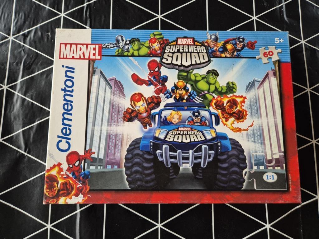 Puzzel - Super Hero Squad-Marvel Clementino - 60 stuks, Kinderen en Baby's, Speelgoed | Educatief en Creatief, Ophalen of Verzenden