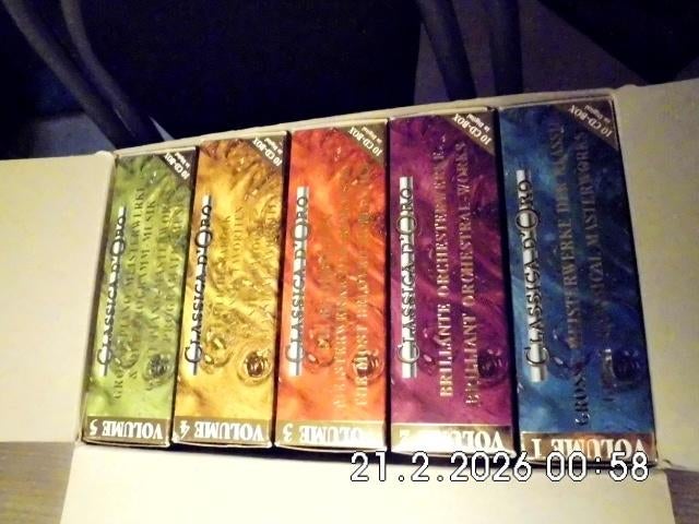 GOLDEN CLASSICAL MASTERWORKS  50 CD'S, Cd's en Dvd's, Ophalen, Kamermuziek, Boxset, Zo goed als nieuw