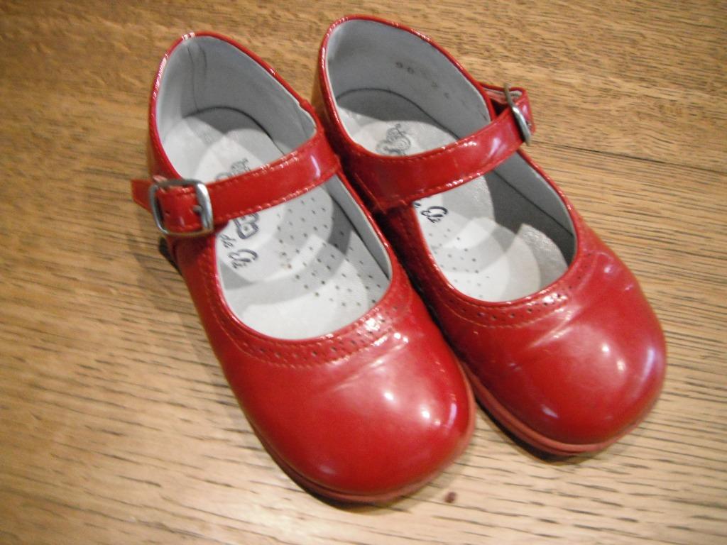 rode laké schoentjes, merk: cucada, maat: 24, Enlèvement ou Envoi, Cucada, Utilisé, Chaussures